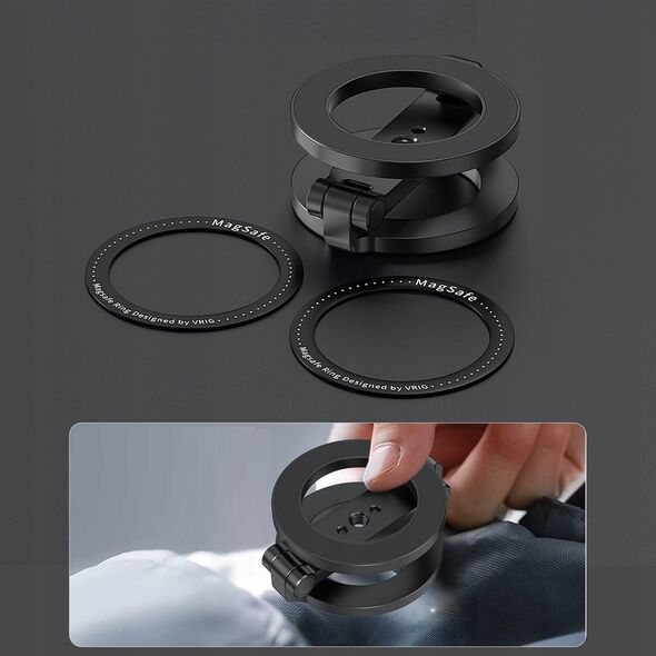 Uchwyt Mocowanie 2x Magnes Magnetyczne Na Telefon Smartfon Iphone Mag Safe Magsafe/ Vrig / Mg-26