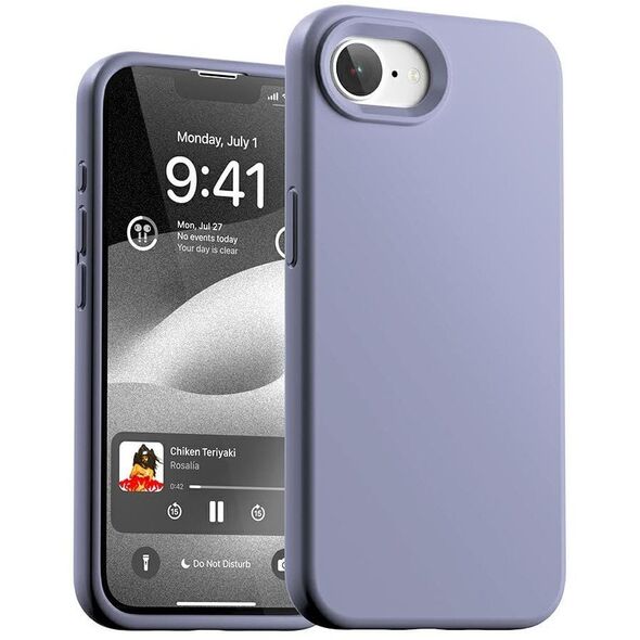 Etui Mercury Silicone do iPhone 16e      lawendowy