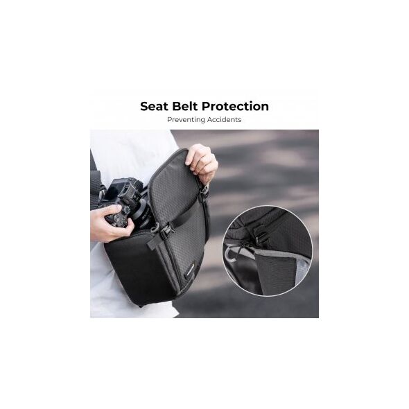 Plecak fotograficzny K&F Concept Beta Messenger 10 l - czarny
