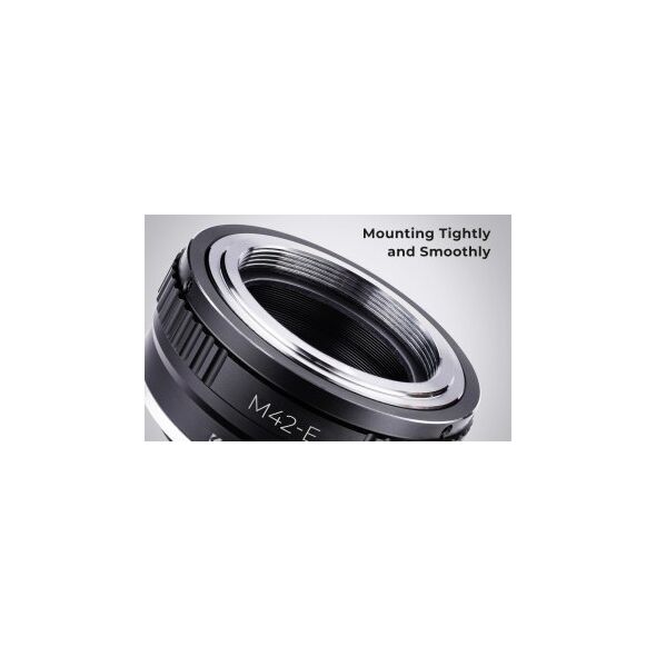 Adapter bagnetowy K&F Concept - M42 / Sony E