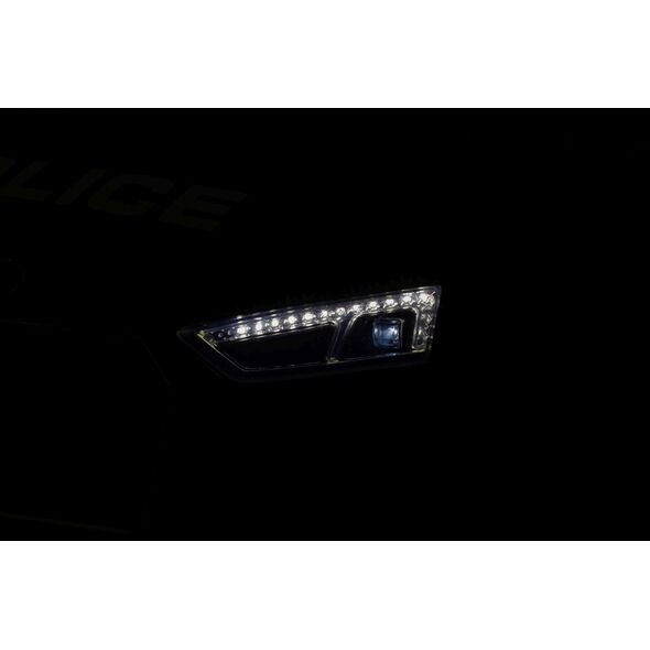 Audi R8 Policja na akumulator dla dzieci + Pilot + EVA + Wolny Start + MP3 LED