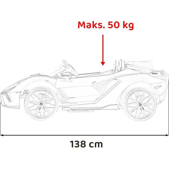 Pojazd Lamborghini SIAN Niebieski