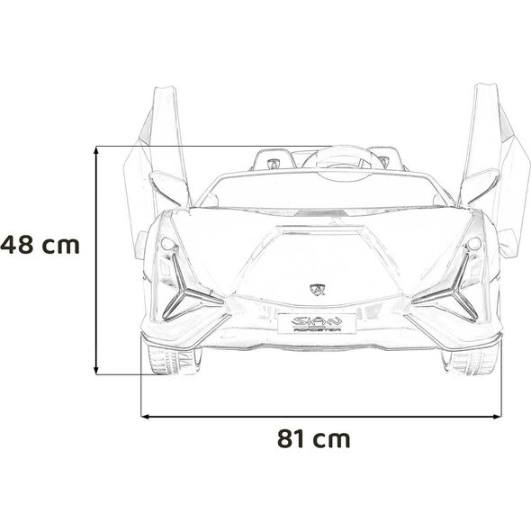 Pojazd Lamborghini SIAN Niebieski