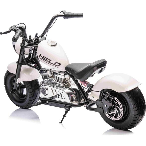 1PUNKT Pojazd Motorek Chopper Warrior Biały
