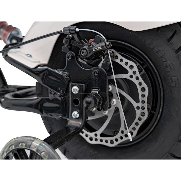 1PUNKT Pojazd Motorek Chopper Warrior Biały