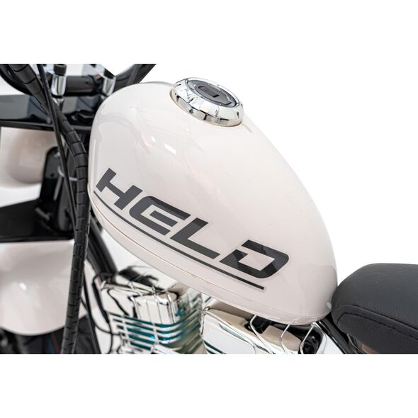 1PUNKT Pojazd Motorek Chopper Warrior Biały
