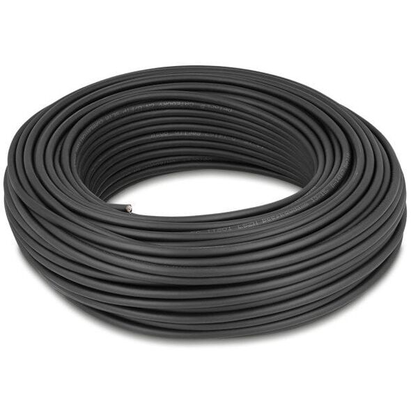 DeLOCK 80597 kabel sieciowy Czarny 50 m Cat6a U/FTP (STP)