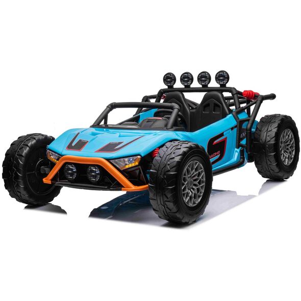 Auto na akumulator Pojazd Buggy Racing 5 Niebieski 24V EDUKAMP
