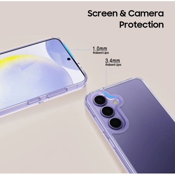 Etui Tech-Protect Flexair Hybrid Samsung Galaxy S25 Edge Clear