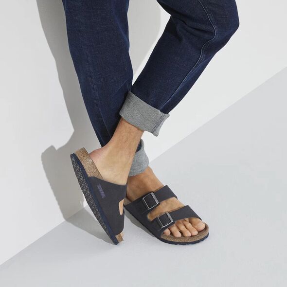 Birkenstock klapki Arizona BS 1023116 DESERT DUST INDIGO BLUE (szerokość standardowa) 40