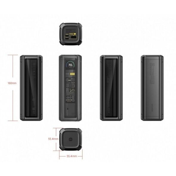 Xiaomi Power Bank | HyperCharge | 25000 mAh | Black