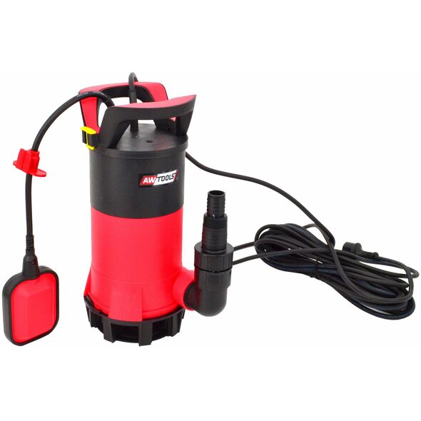 AWTOOLS POMPA ZATAPIALNA DO CZYSTEJ I BRUDNEJ WODY Z PŁYWAKIEM  900W 3w1