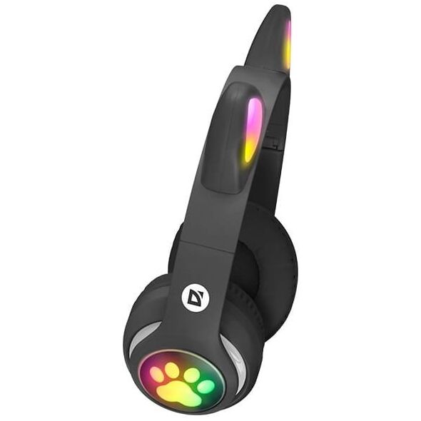 Defender słuchawki Bluetooth Freemotion B585 Led czarny/black (63586)