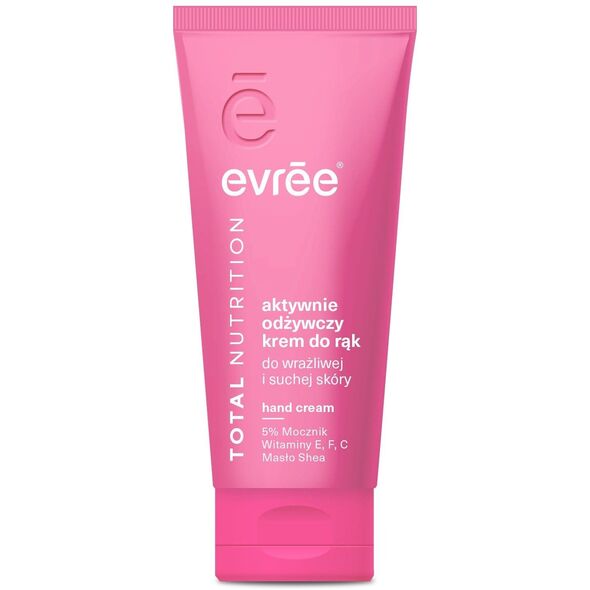 EVREE Total Nutrition Odżywczy krem do rąk do skóry suchej i wrażliwej 75 ml