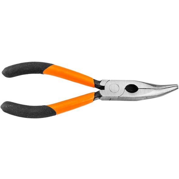 Szczypce wydłużone wygięte 160 mm
