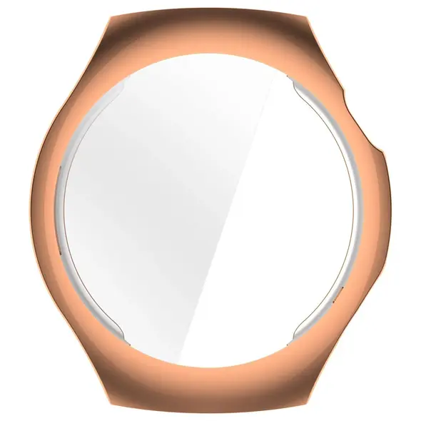 Etui z osłoną ekranu Bizon Case Watch Felipe do Huawei Watch 5 42mm różowozłote