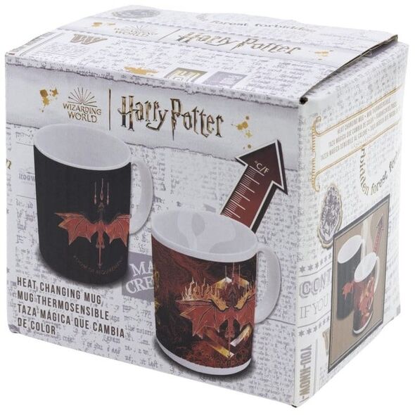 Harry Potter - Kubek ceramiczny zmieniający kolor w pudełku prezentowym 325 ml