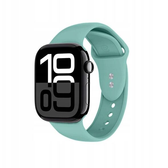 Crong Liquid Band - Pasek Apple Watch 38/40/41/42 mm turkusowy - Gwarancja bezpieczeństwa. Proste raty. Bezpłatna wysyłka od 170 zł.