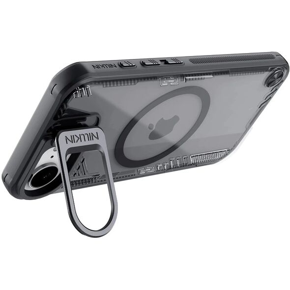 Etui Nillkin Iceblade Prop Magnetic z podstawką na iPhone 16e - czarne