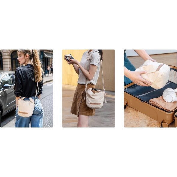 K&F Concept Urban Wander Sling U11 Torba fotograficzna 5 L beżowa