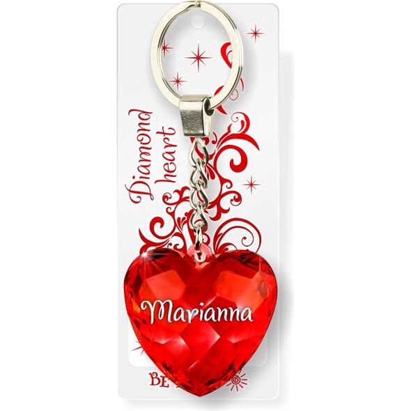 Breloczek Be Happy Brelok Serce Diamentowe - Marianna (BEHA0076)