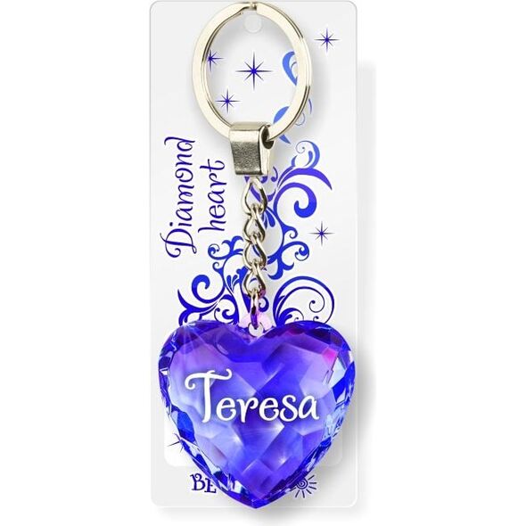 Breloczek Be Happy Brelok Serce Diamentowe - Teresa (BEHA0087)