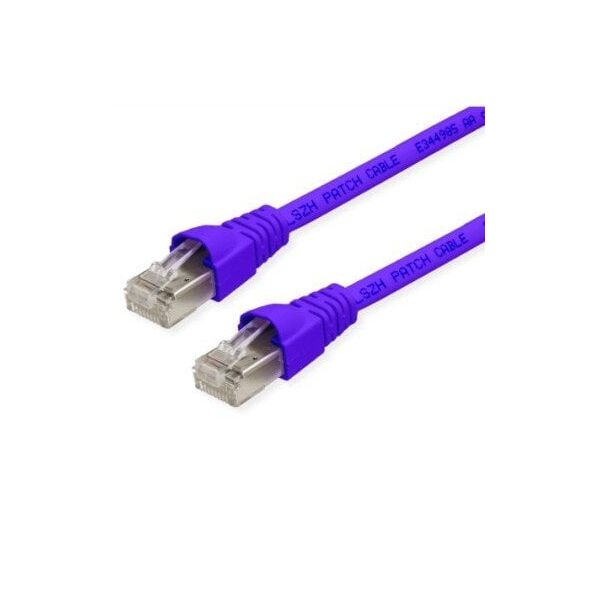 Telegaertner Telegärtner Telegartner MP8 FS 500 - Καλώδιο Patch - RJ- 45 (M) - RJ- 45 (M) - 50cm - SFTP - CAT 6a - βιολετί (L00000A0238)