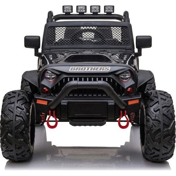 LeanToys Auto na akumulator Jeep JC666 Czarny
