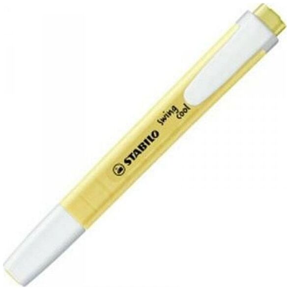 Stabilo Marker fluorescencyjny Stabilo Swing Cool Pastel Żółty (10 Sztuk)