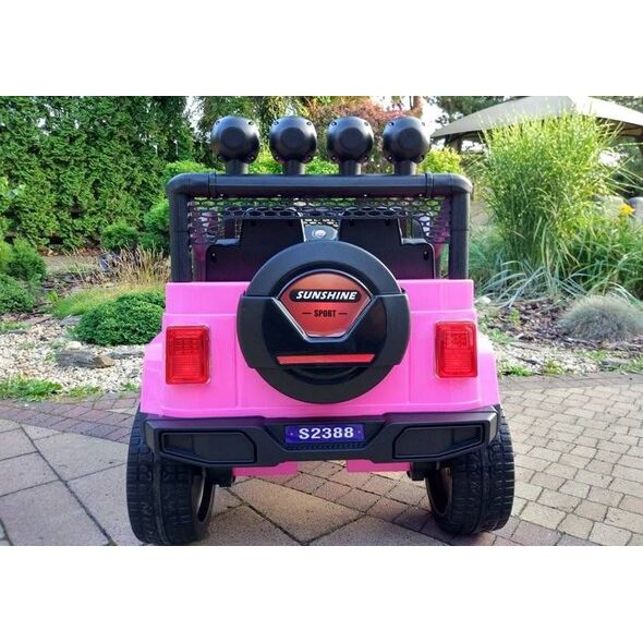 Lean Sport Auto na Akumulator S2388 Jeep Różowy 4x45W