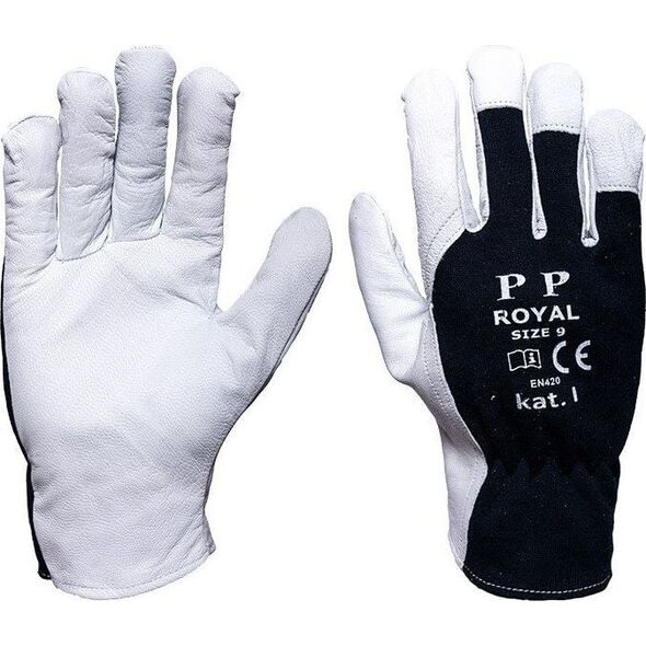 Unimet RĘKAWICE ZE SKÓRY KOZIEJ LICOWEJ RLTOPER/ROYAL 11