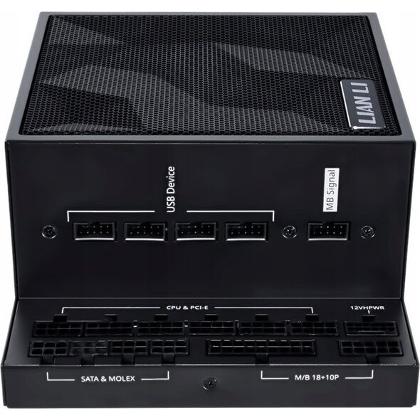 Zasilacz serwerowy Lian Li Lian Li EDGE EG1300 80 PLUS Platinum Netzteil, PCIe 5.1, ATX 3.1 - 1300 Watt, schwarz