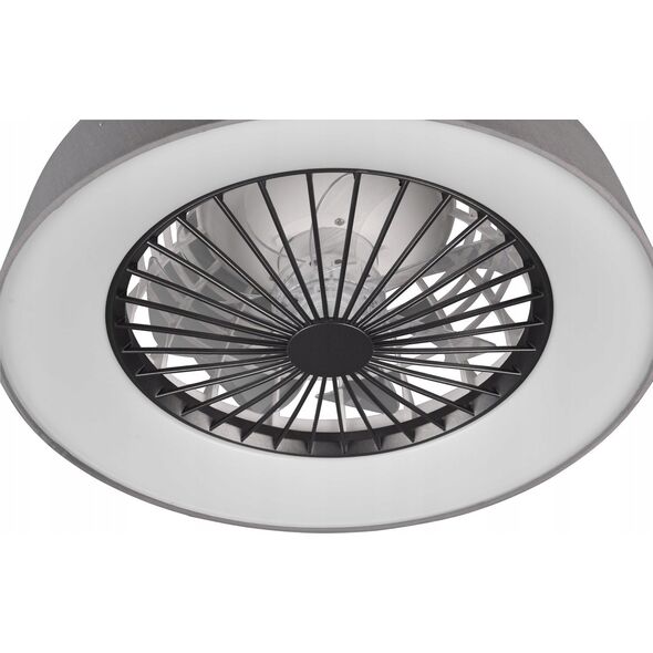 Wentylator Trio RL Wentylator sufitowy z lampą LED FARSUND R62662111 szary