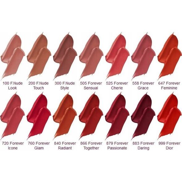 Dior Ilgai išliekantis lūpdažis Dior Rouge Dior Forever, 100 Forever Nude Look, 3.2 g