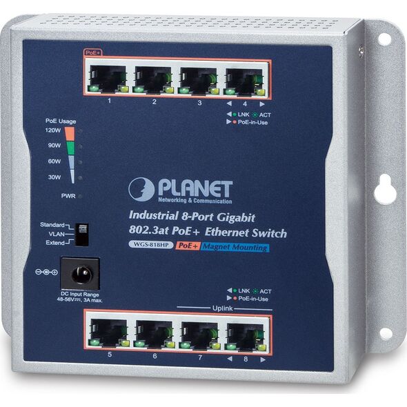 Switch PLANET WGS-818HP