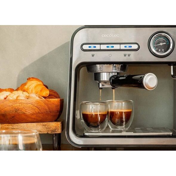 Ekspres Kolbowy Power Espresso 20 Square Pro Cecotec