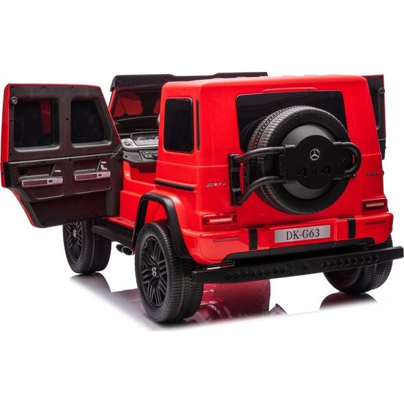 Pojazd Mercedes Benz G63 AMG XXL STRONG MP4 Czerwony
