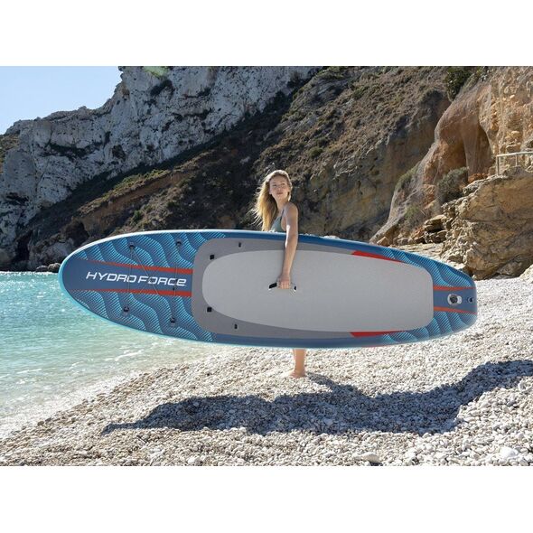 Bestway Zestaw Deska SUP z oparciem Hydro-Force 2w1 305cmx84cmx15cm 6532B EDUKAMP