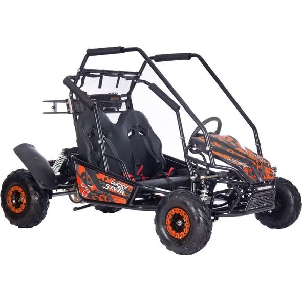 Pojazd BUGGY Spalinowy LUCKY SEVEN LIFT Czerwony EDUKAMP