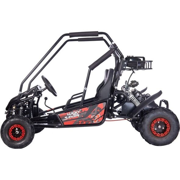Pojazd BUGGY Spalinowy LUCKY SEVEN LIFT Czerwony EDUKAMP