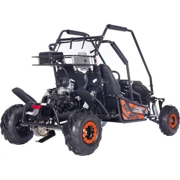 Pojazd BUGGY Spalinowy LUCKY SEVEN LIFT Czerwony EDUKAMP