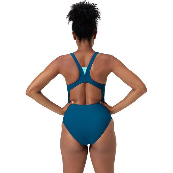 Damski Strój Kąpielowy Solid High Neck 1 Pc  rozmiar M