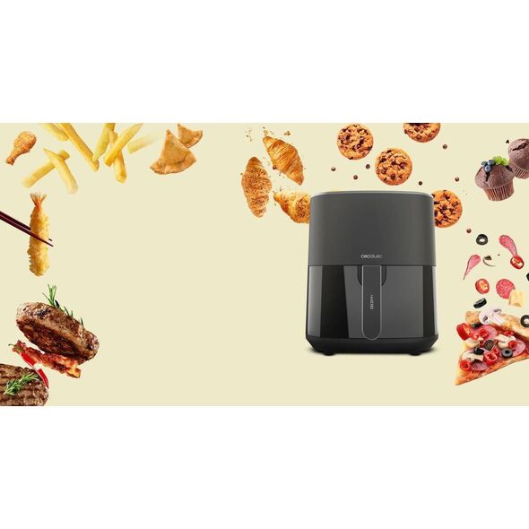Frytkownica Beztłuszczowa Cecotec Cecofry Fantastik 5500 5.5l Czarna