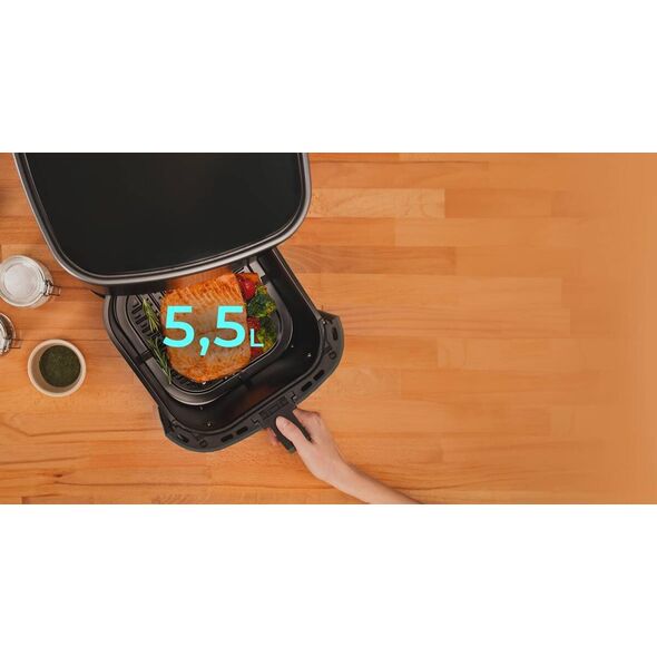 Frytkownica Beztłuszczowa Cecotec Cecofry Fantastik 5500 5.5l Czarna