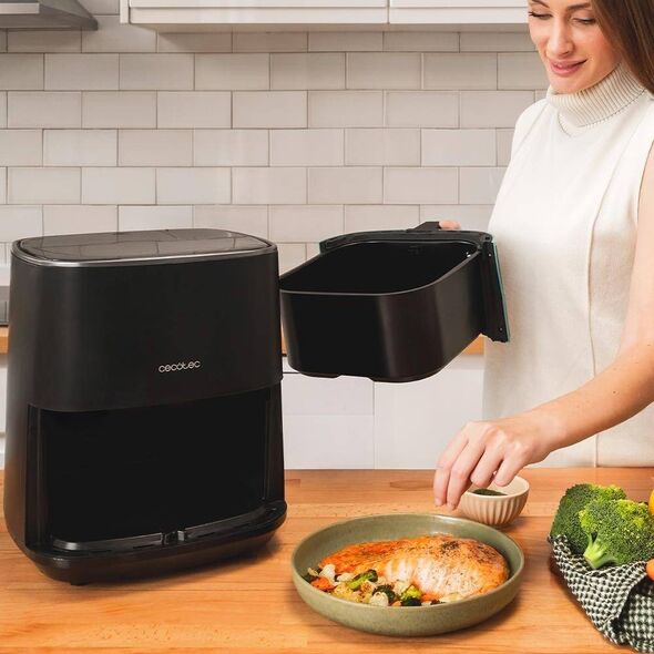Frytkownica Beztłuszczowa Cecotec Cecofry Fantastik 5500 5.5l Czarna