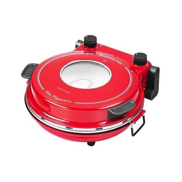 Piec do pizzy Fun Pizza&Co Mamma Mia Vista Cecotec średnica 32 cm Czerwony