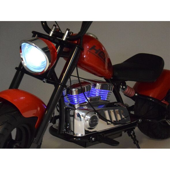 Elektryczny Motor Chopper na akumulator dla dzieci max 80kg manetka PA0318 EDUKAMP