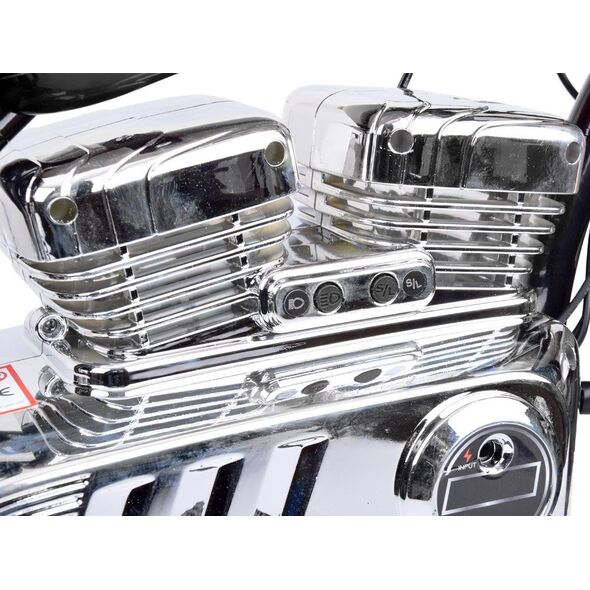 Elektryczny Motor Chopper na akumulator dla dzieci max 80kg manetka PA0318 EDUKAMP