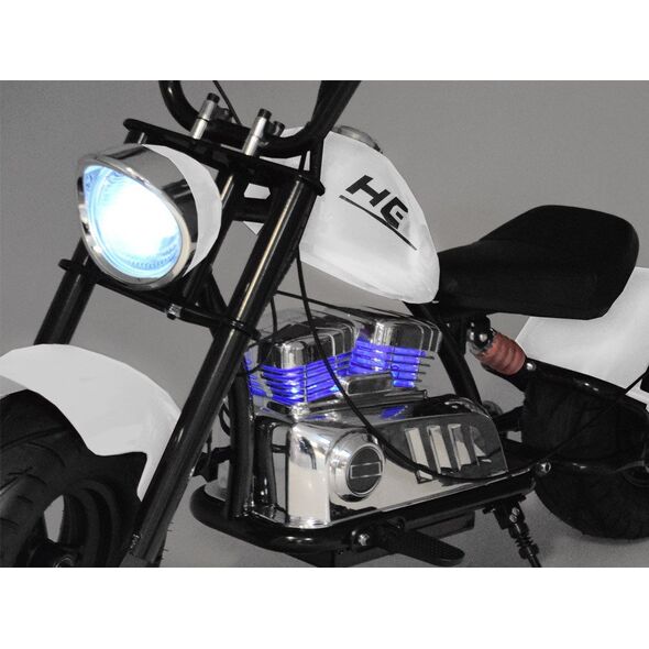 Elektryczny Motor Chopper na akumulator dla dzieci max 80kg manetka PA0318 EDUKAMP