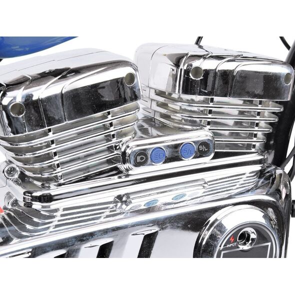 Elektryczny Motor Chopper na akumulator dla dzieci max 80kg manetka PA0318 EDUKAMP